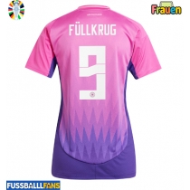 Deutschland Niclas Fullkrug #9 Auswärtstrikot Frauen EM 2024 Kurzarm